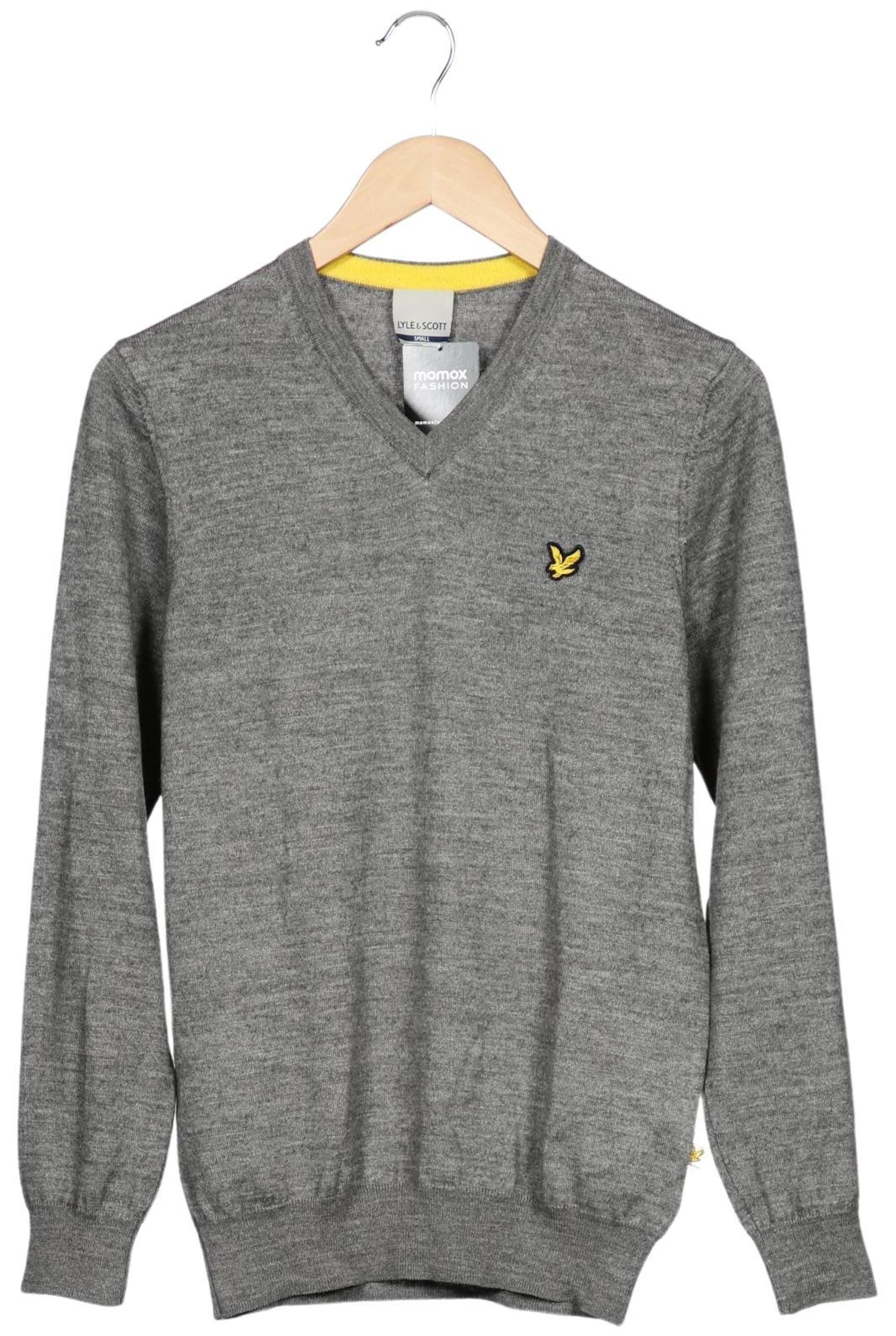 Lyle & Scott Sweater & Cardigan in S in Grey: front