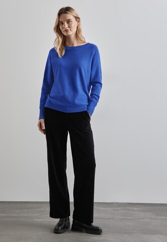 STREET ONE Sweater 'Dolman' in Blue