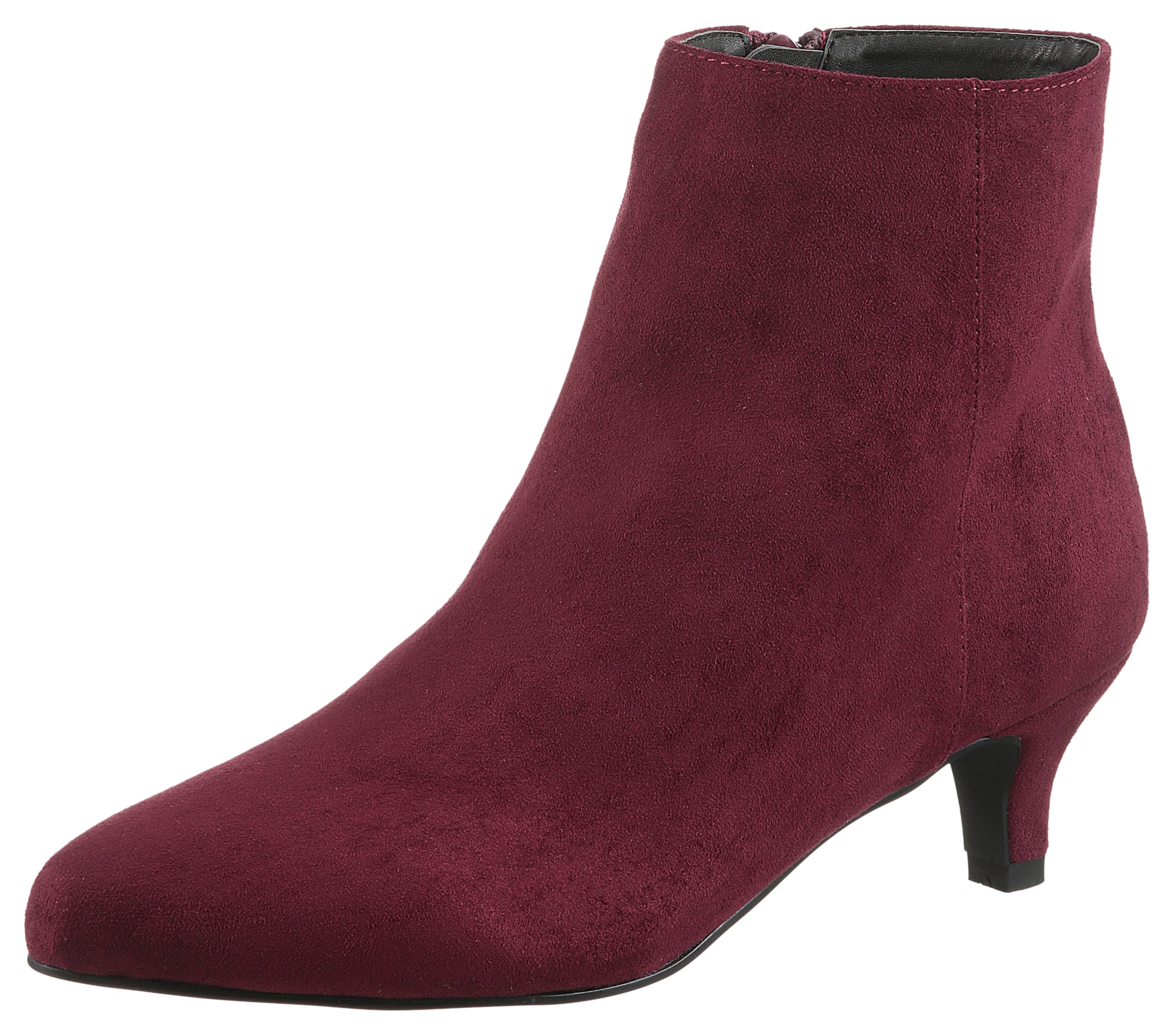 Aniston Ankle Boots in Red: front