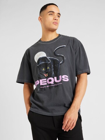 T-Shirt 'Pantha' Pequs en gris : devant