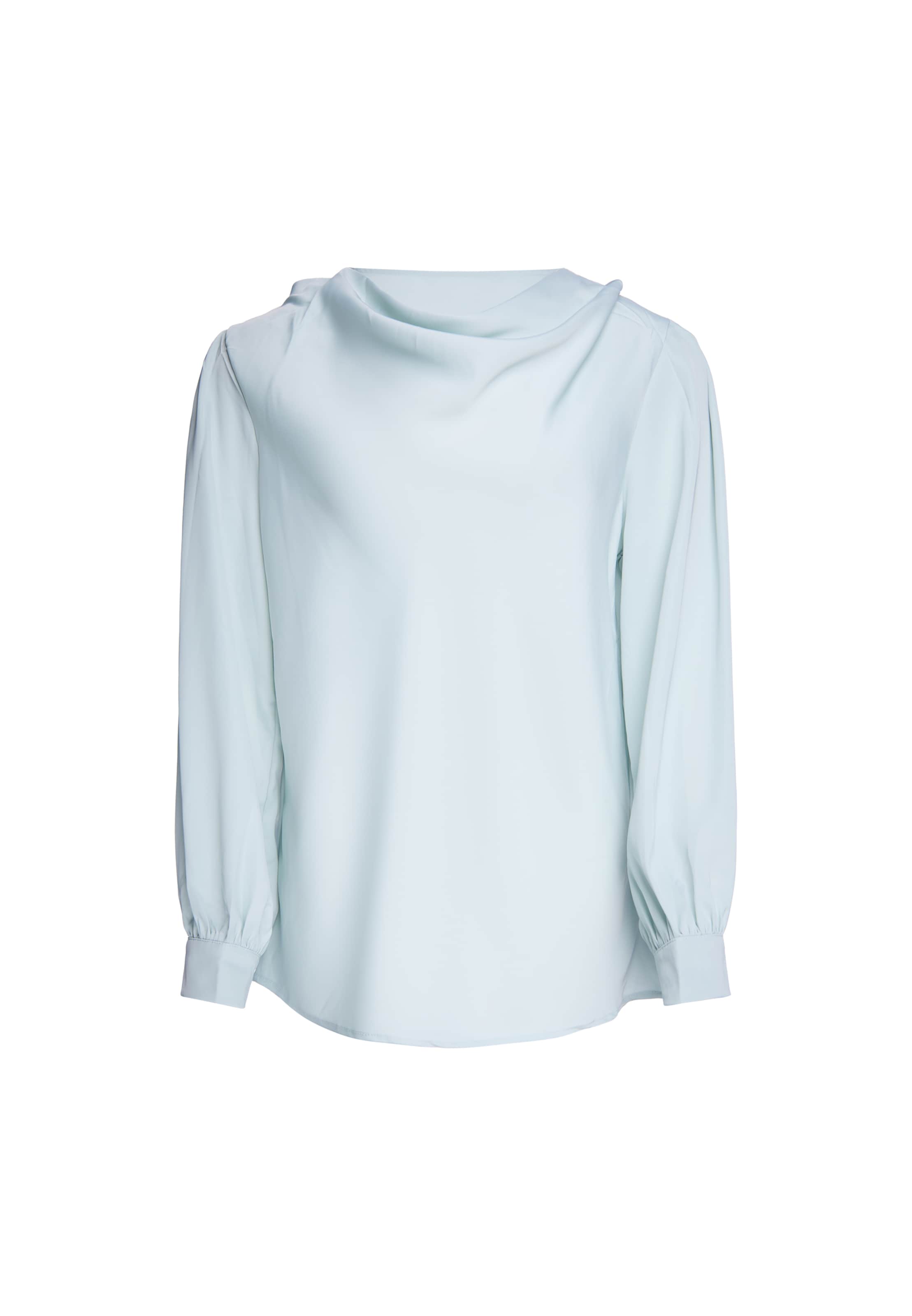 usha BLACK LABEL Blouse in Blauw: voorkant