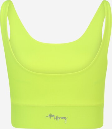 Hey Honey Bustier Biustonosz sportowy w kolorze żółty