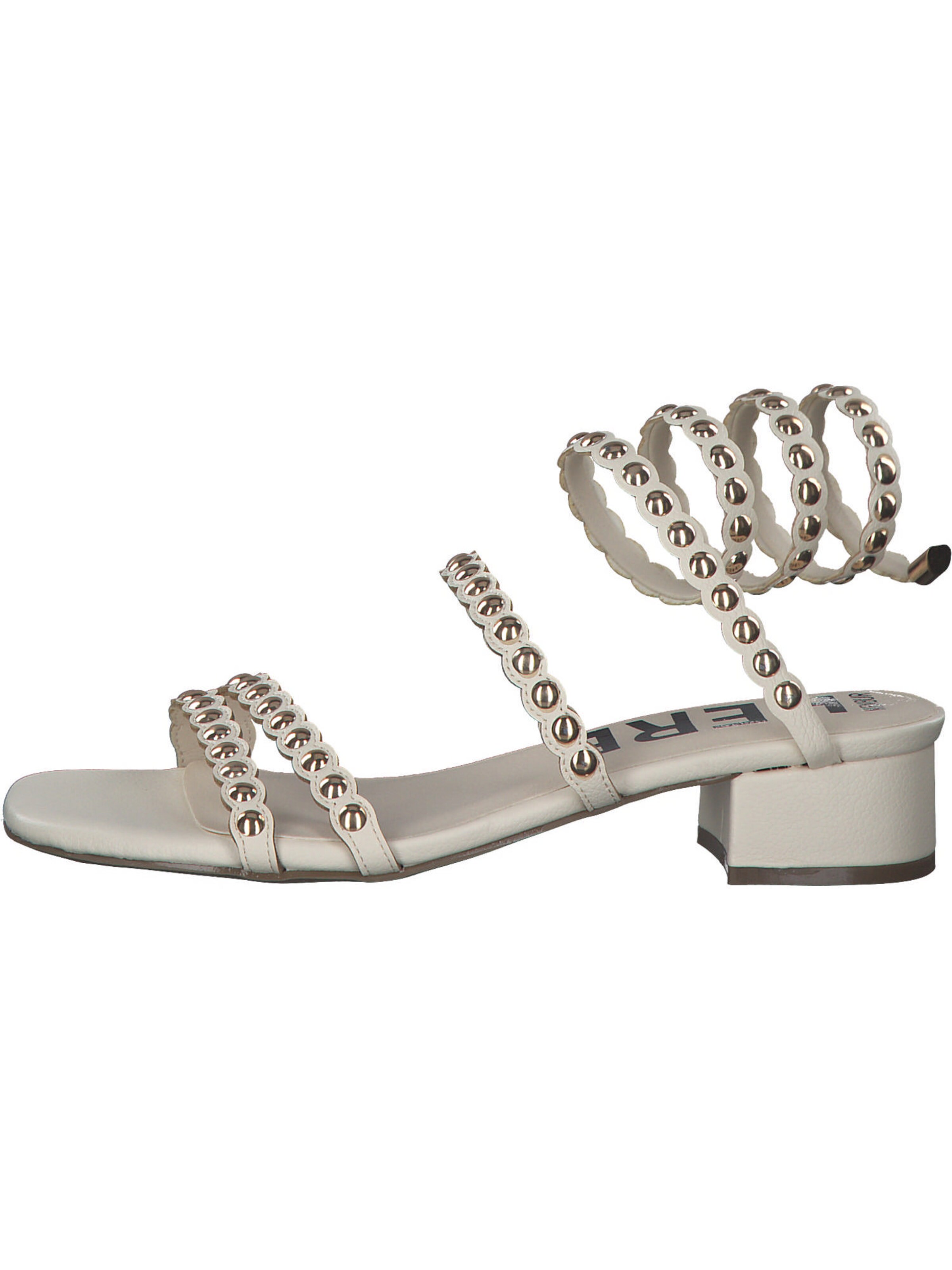MENBUR Strap Sandals in Beige