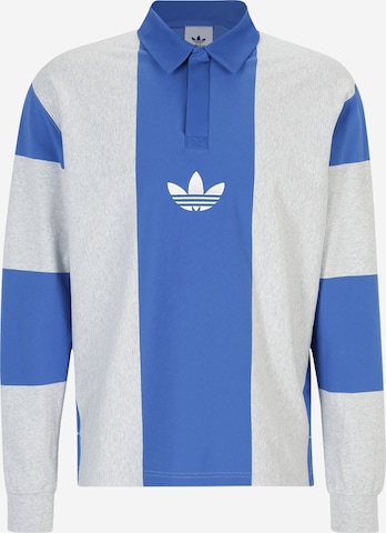 ADIDAS ORIGINALS Shirt 'HACK' in Blauw: voorkant