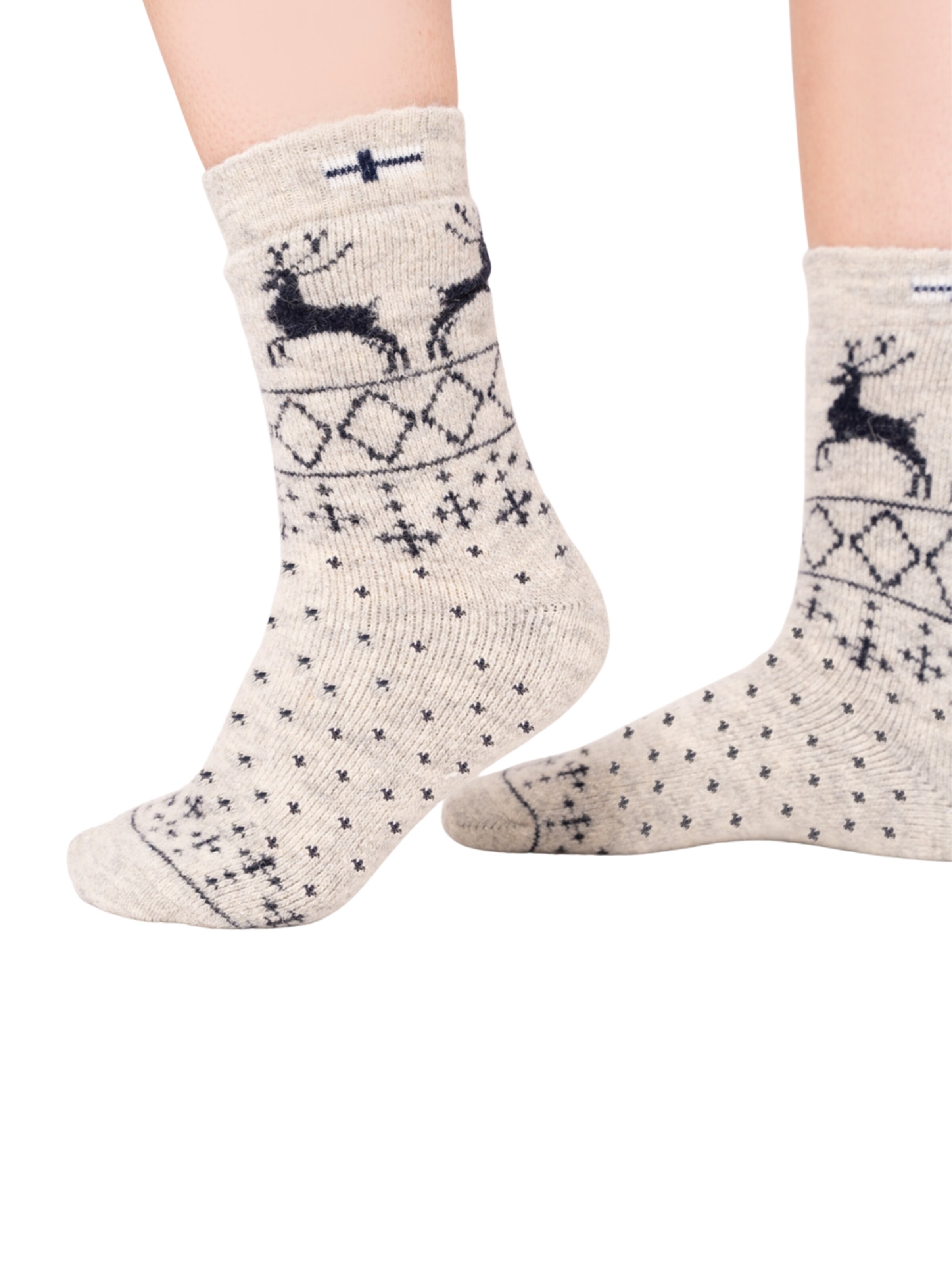 HomeOfSocks Socks 'HOS805' in Blue: front