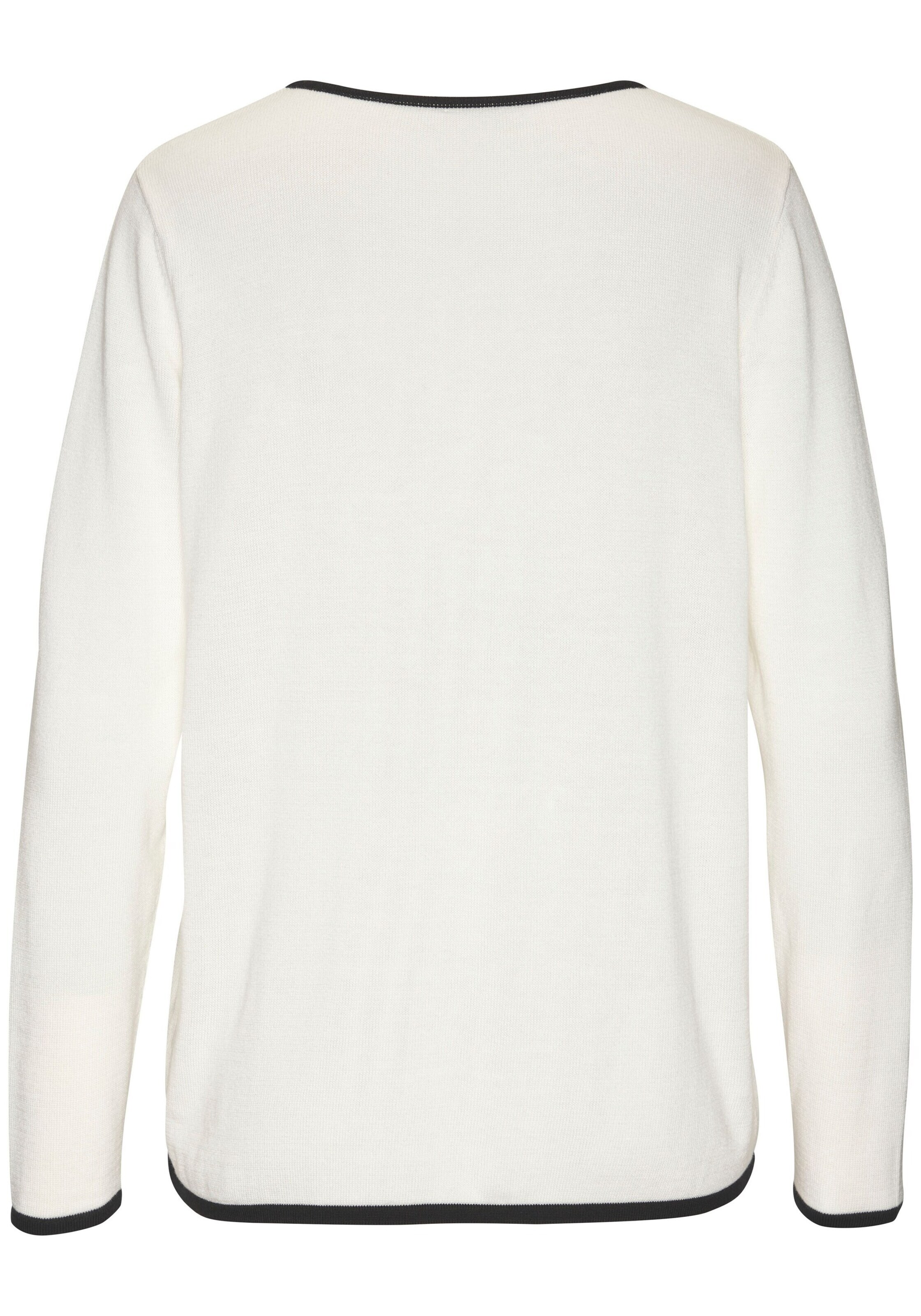 VIVANCE Pullover i hvid