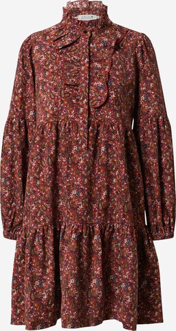 Robe-chemise Molly BRACKEN en rouge : devant