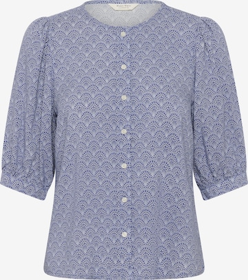Part Two Bluse 'Azra' in Blau: Vorderseite