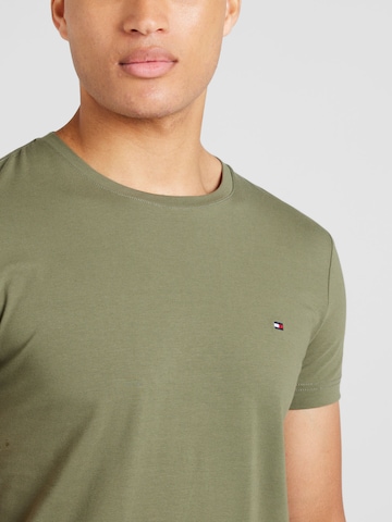 TOMMY HILFIGER Slim fit Μπλουζάκι σε πράσινο