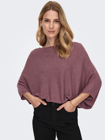 Pull-over 'JDYNEW BEHAVE' JDY en violet : devant