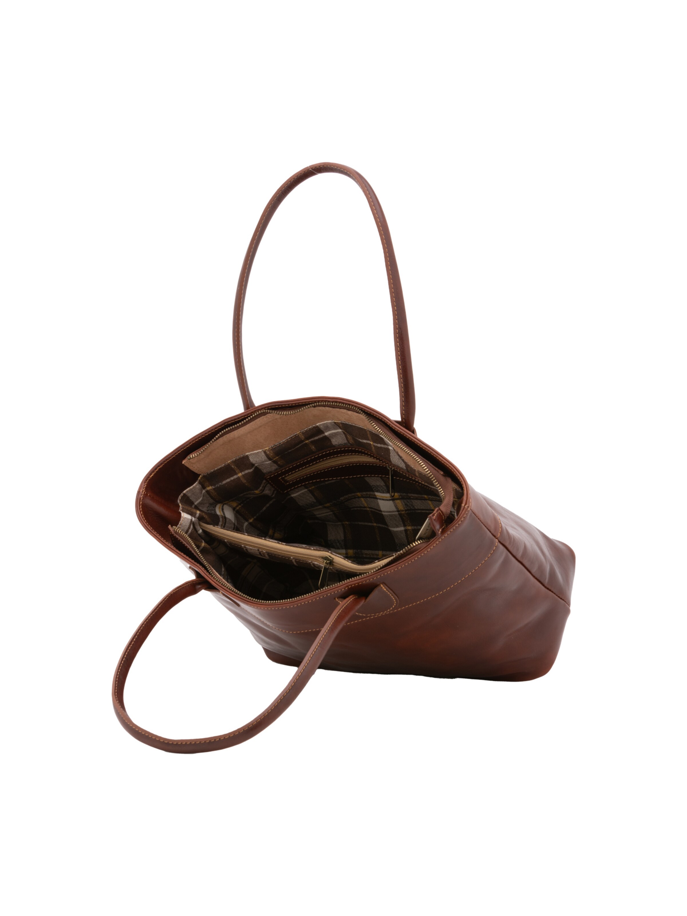 Viola Castellani Schoudertas in Bruin