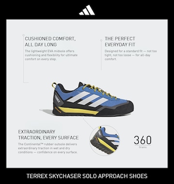 ADIDAS TERREX Lågsko 'Skychaser Solo 3' i blå