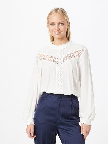 Freequent Blouse 'SWEETLY' in White: front