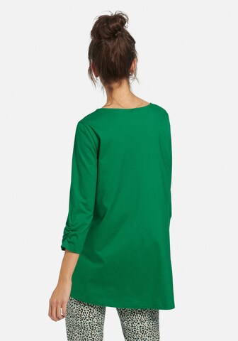 Green Cotton Shirt in Green