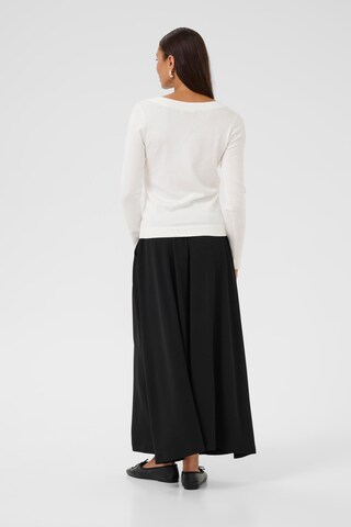 Kaffe Pullover 'Lizza' in Weiß