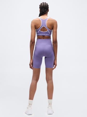 UNDER ARMOUR Skinny Workout Pants ' Motion' in Purple