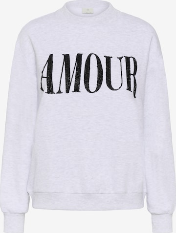 Kaffe Sweatshirt 'KAMelody' i grå: forside
