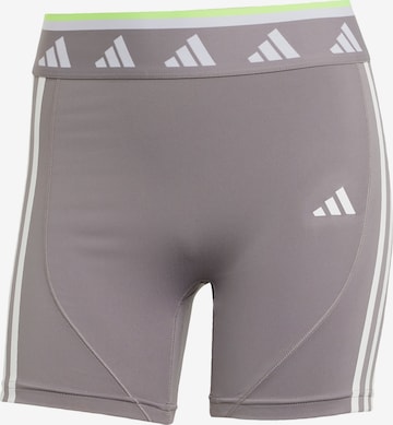 ADIDAS PERFORMANCE Sports trousers in Grey: front