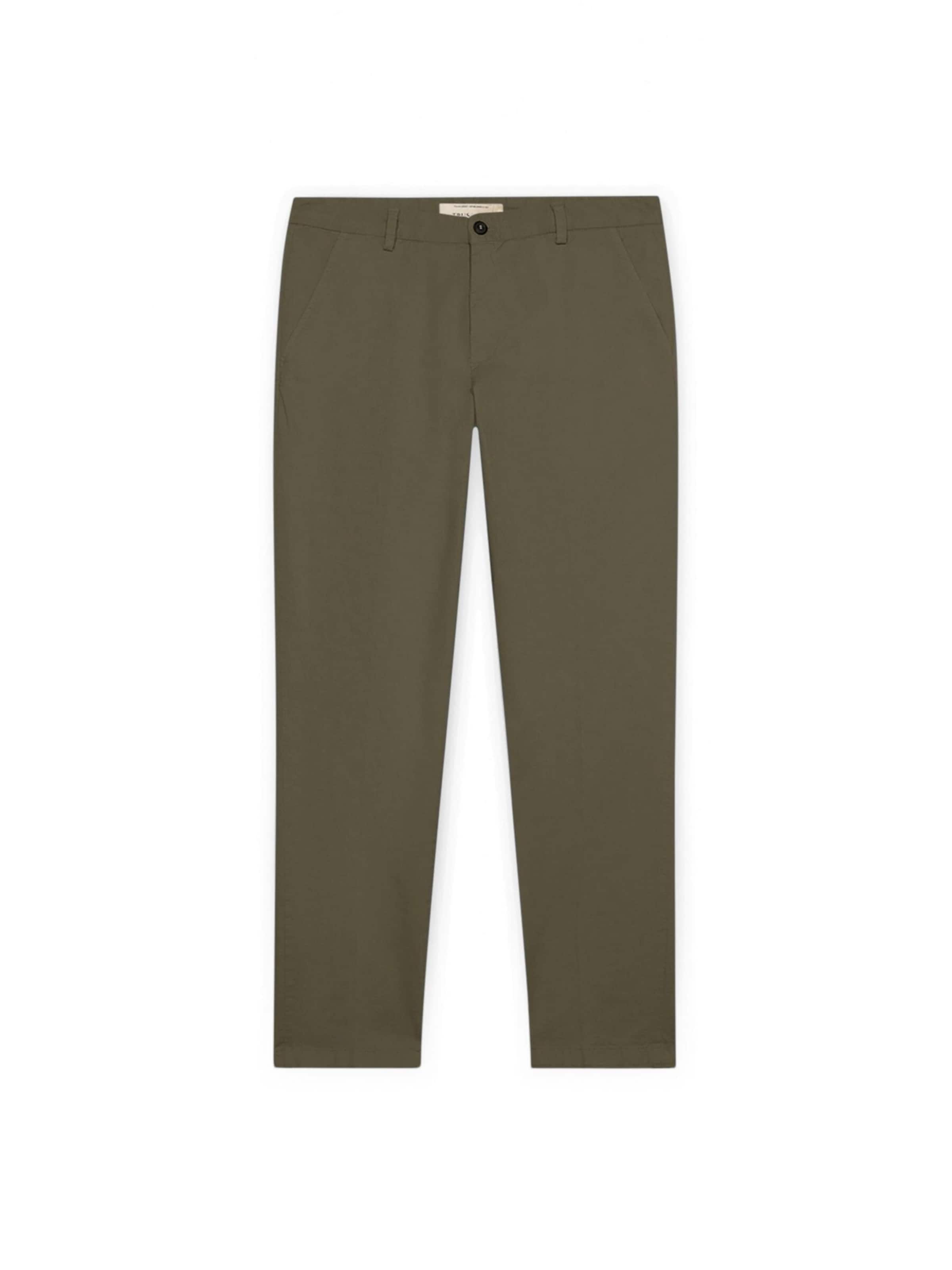 Trussardi - regular Pantalón en blanco: frente