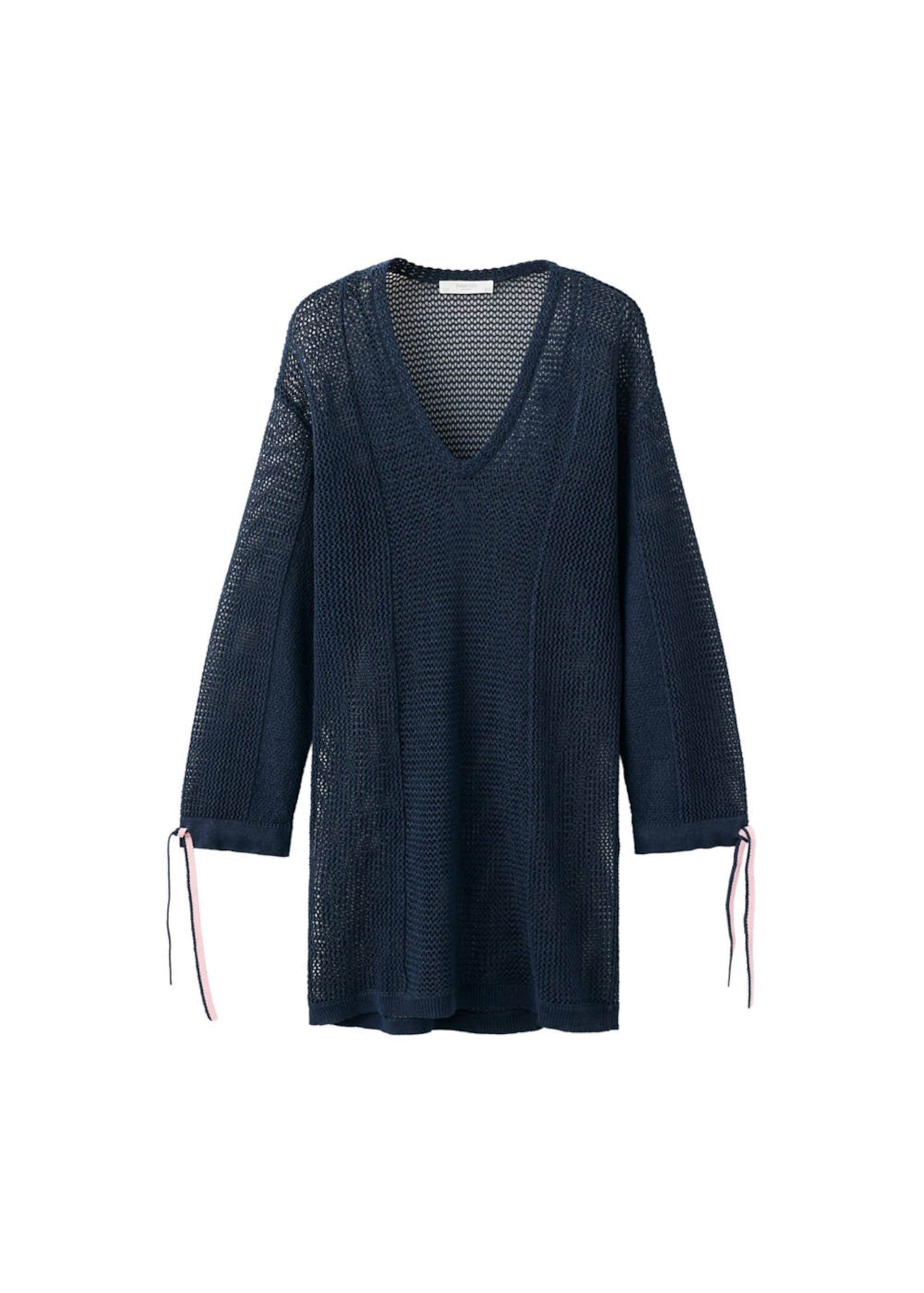 MANGO Nightgown 'Terol' in Blue: front