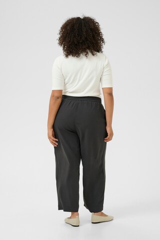 Loosefit Pantalon 'Mille' KAFFE CURVE en noir