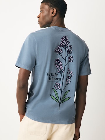 Next - Camiseta en azul: frente