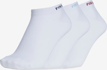 Polo Sylt Socks in White: front