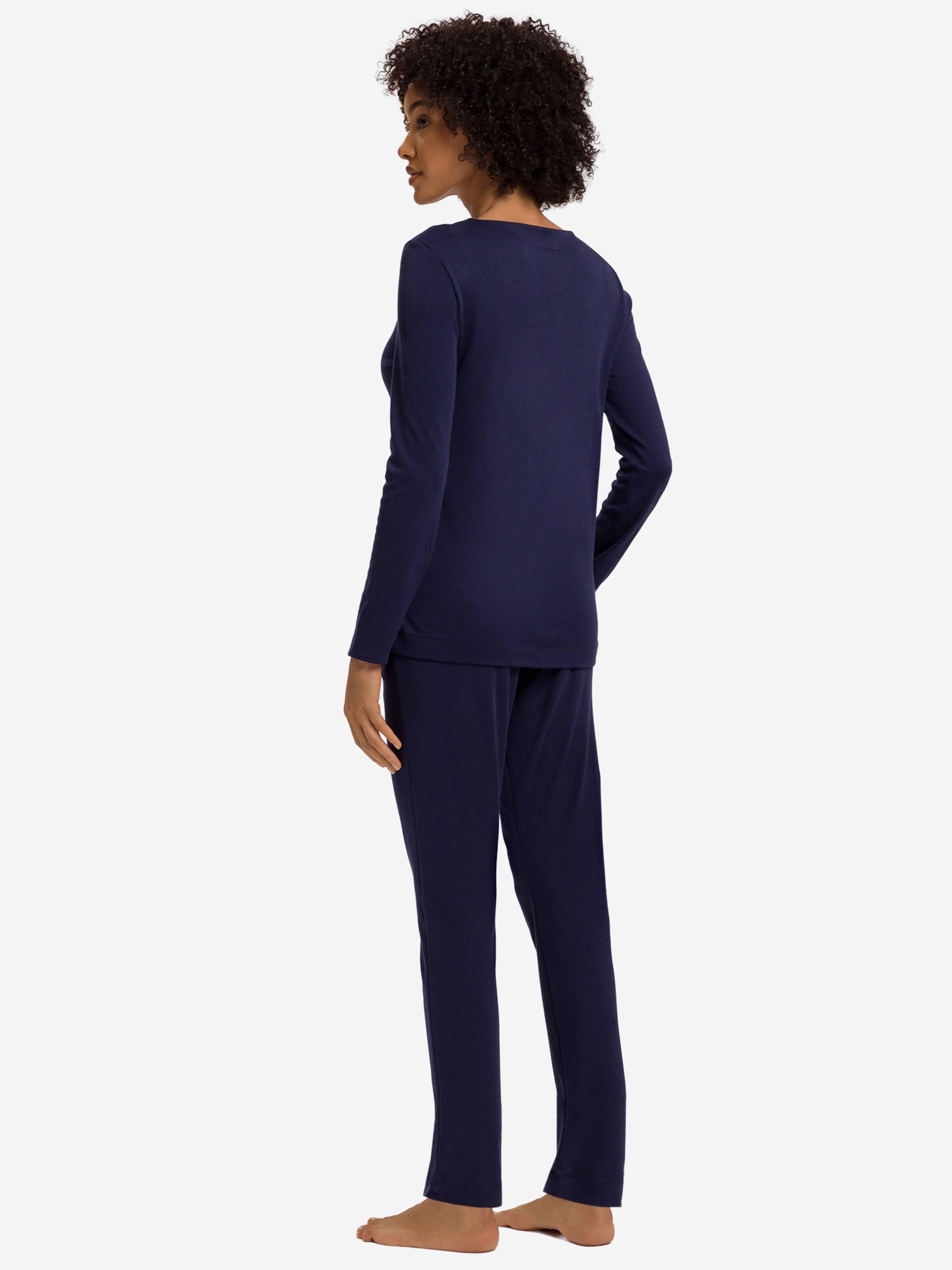 Pyjama ' Malena ' Hanro en bleu