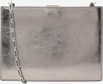 Calvin Klein Clutch in Silver ABOUT YOU