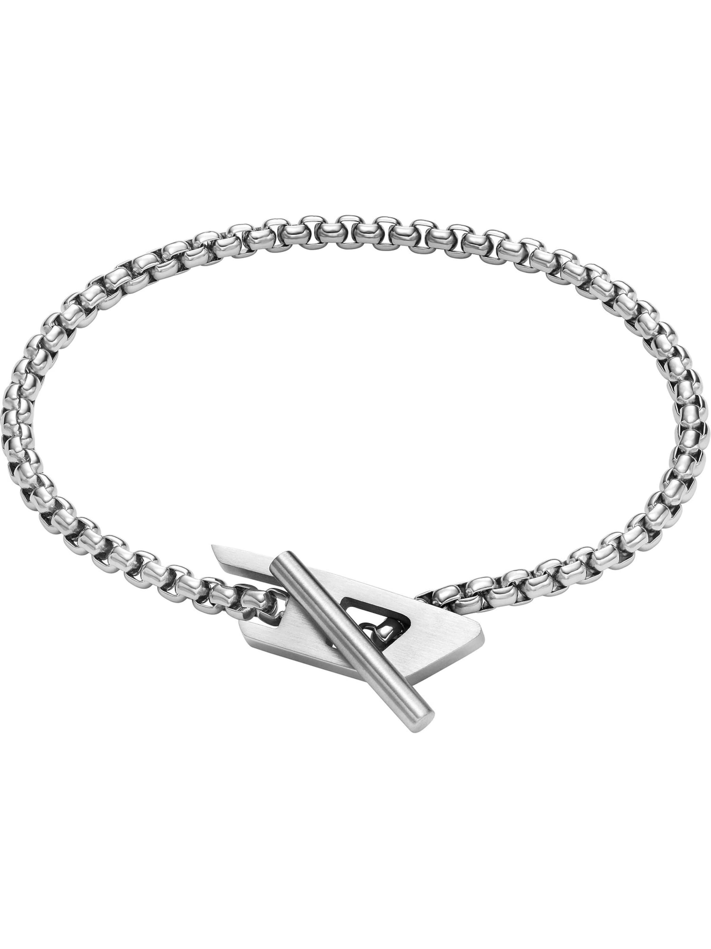 DIESEL Náramek - stříbrná, Produkt