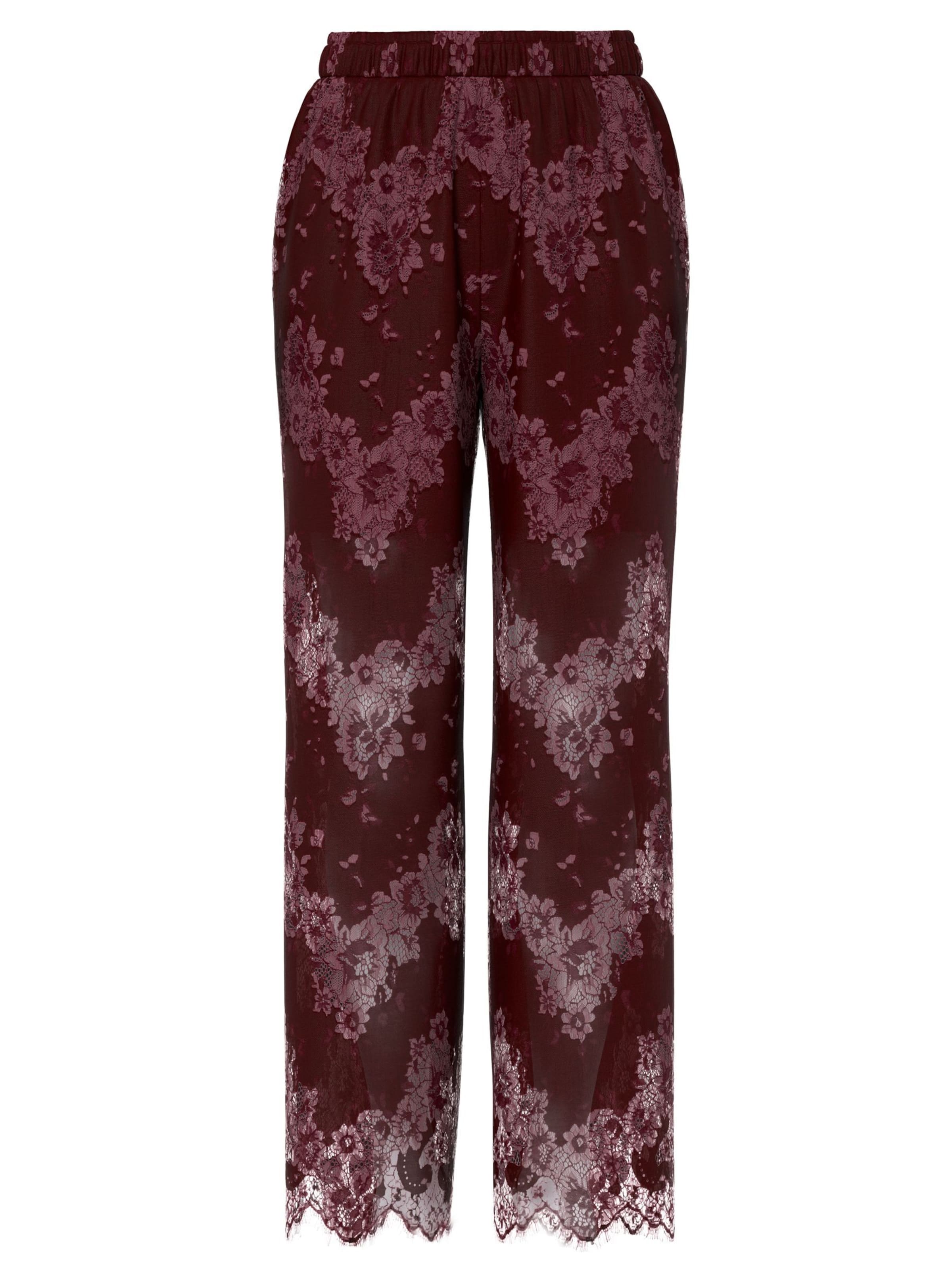 Pantalon 'PCRinne' PIECES en rouge : devant