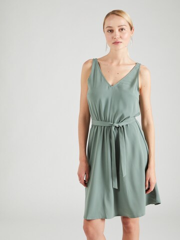 VILA Summer Dress 'Kristina Laia' in Green: front