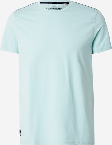 T-Shirt CAMP DAVID en vert : devant