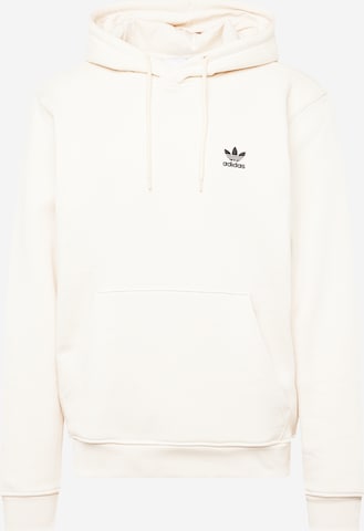 Sweat-shirt 'Essentials' ADIDAS ORIGINALS en blanc : devant