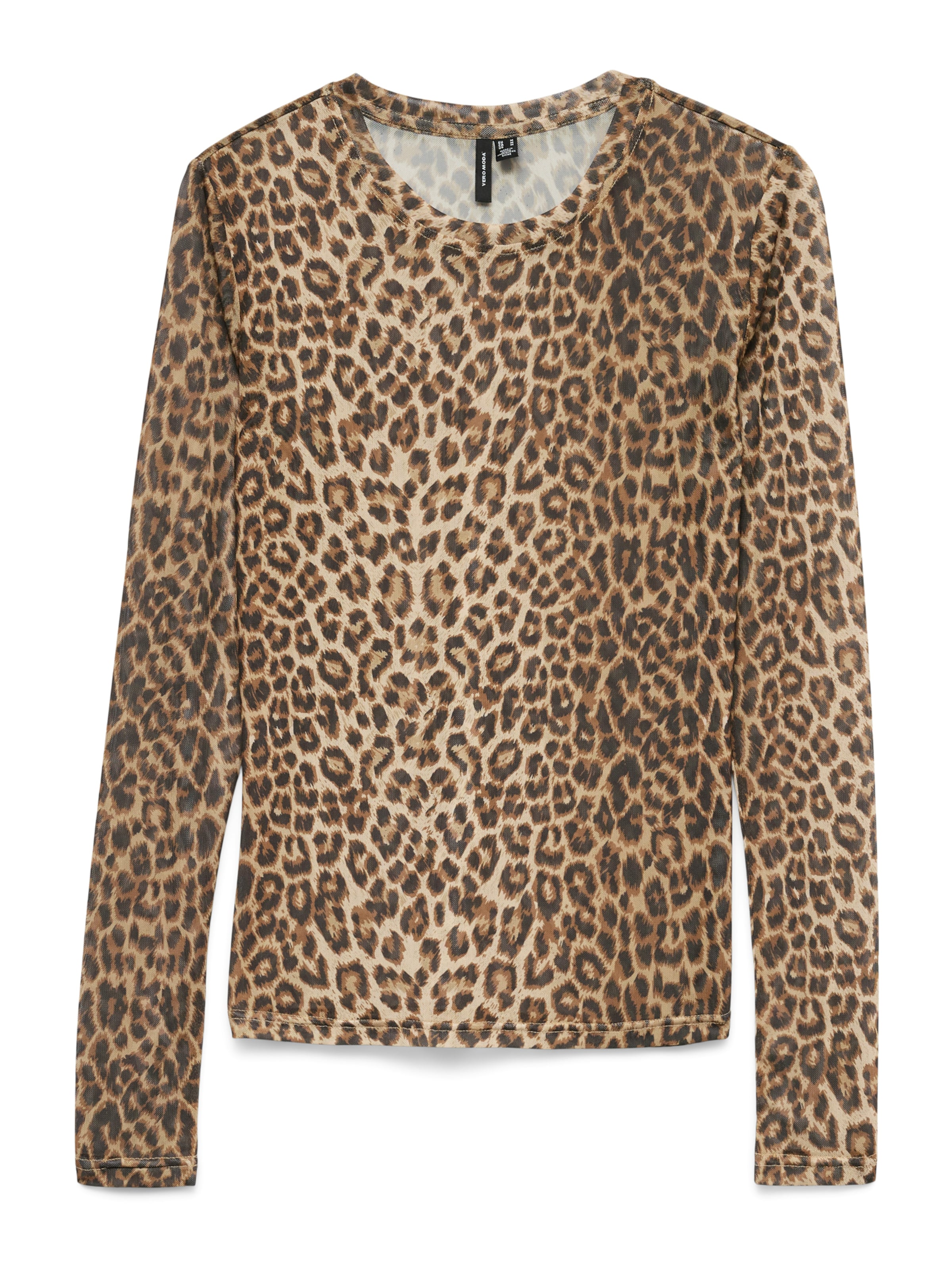 VERO MODA T-shirt 'VMLOVA' i brun: framsida