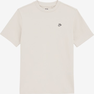 WE Fashion - Camiseta en beige: frente