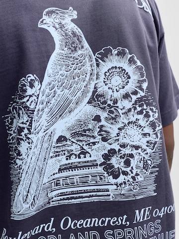 JACK & JONES - Camisa 'JORMAINE' em cinzento