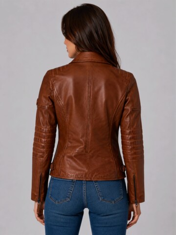 Agamaa Between-Season Jacket 'Heeda' in Brown