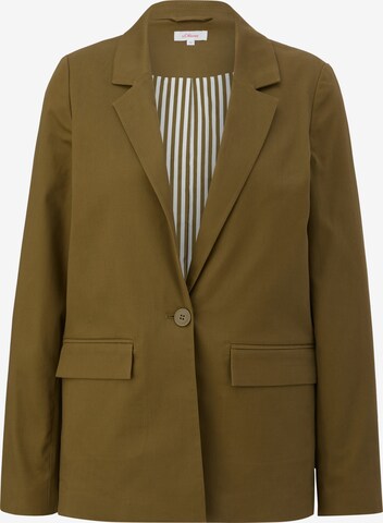 s.Oliver Blazer in Green: front