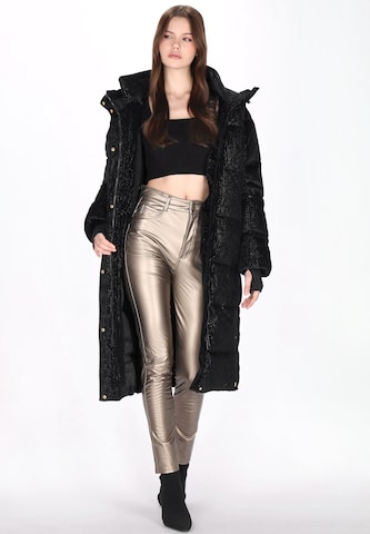 myMo at night Mantel in Schwarz