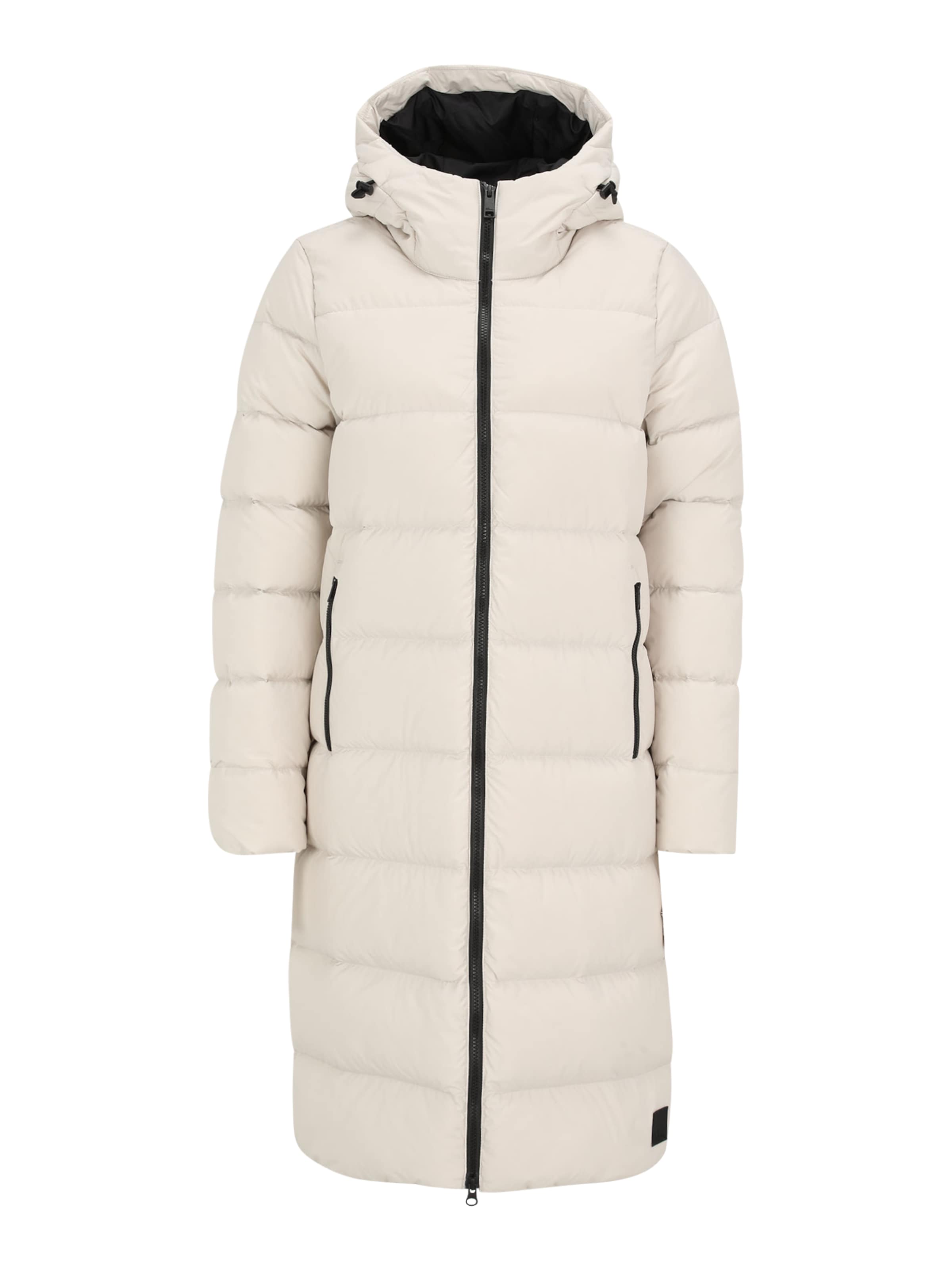 JACK WOLFSKIN Zunanji plašč &#x27;FROZEN PALACE&#x27; | bela barva: sprednja stran