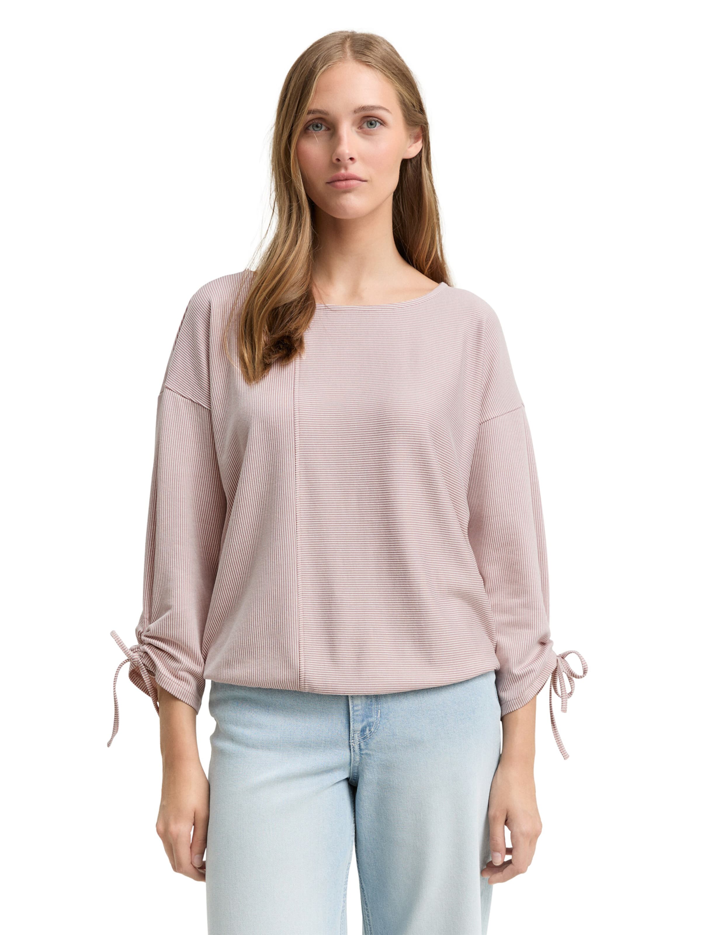 TOM TAILOR DENIM Tričko - Ružová: predná strana