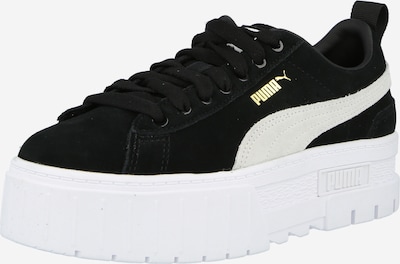 PUMA Sneaker 'Mayze Wn s' in gold / schwarz / weiß, Produktansicht