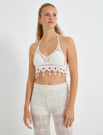 Koton Top in White: front