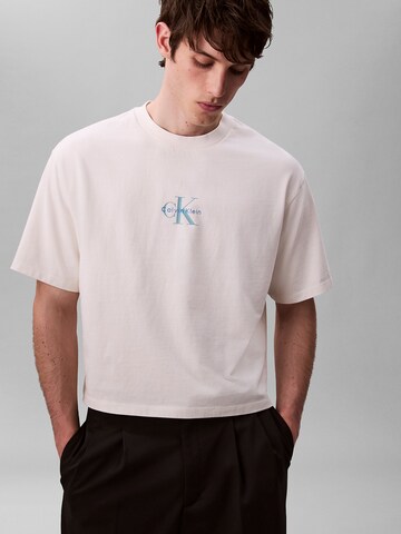 T-Shirt Calvin Klein Jeans en beige