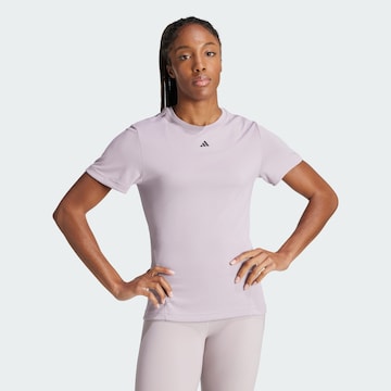 ADIDAS PERFORMANCE Performance Shirt 'Designed for Training' in Purple: front