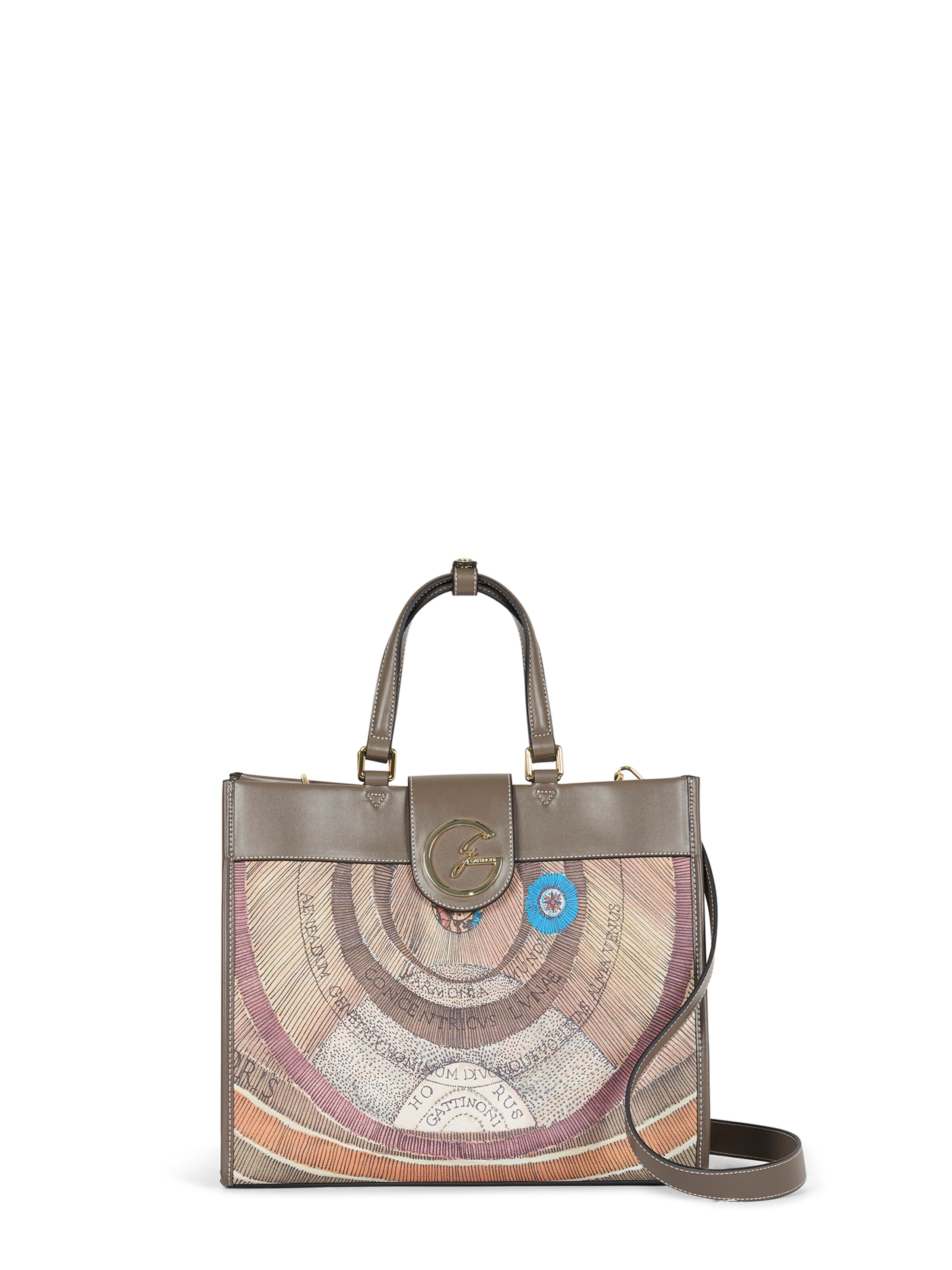Gattinoni Handbag in Mixed colors: front