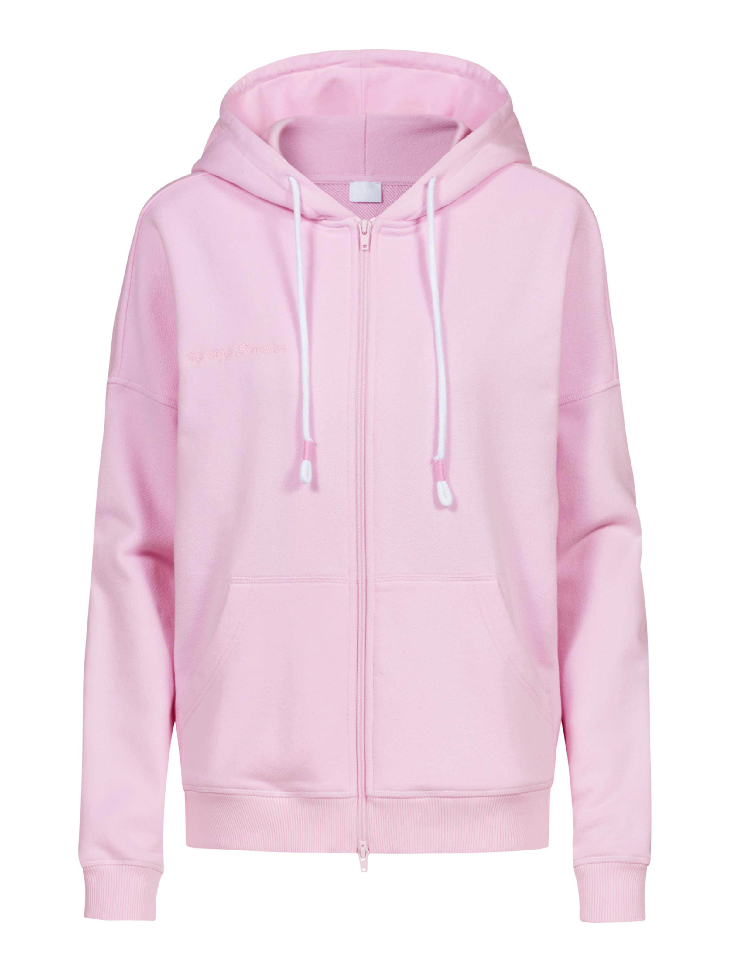 Mey Sweatjacke in Pink: Vorderseite