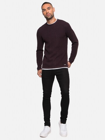 Threadbare Sweater 'Dolan' in Red