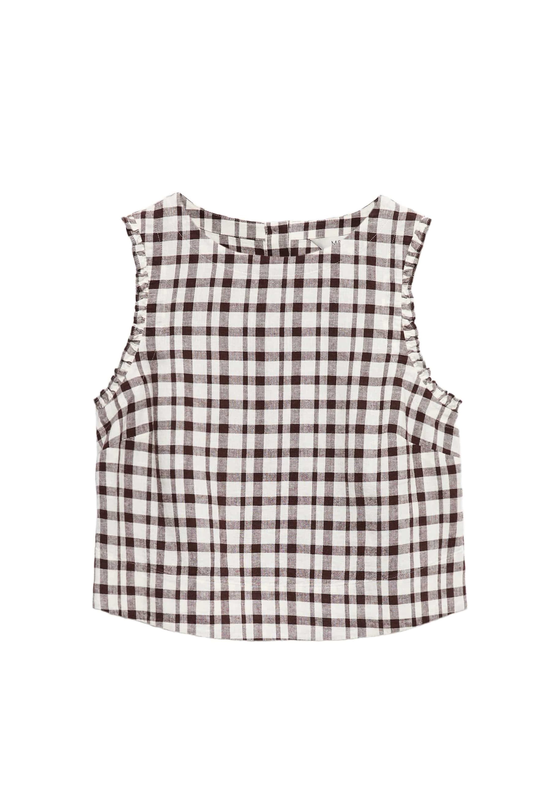 Camicia da donna di Marks & Spencer in beige: frontale